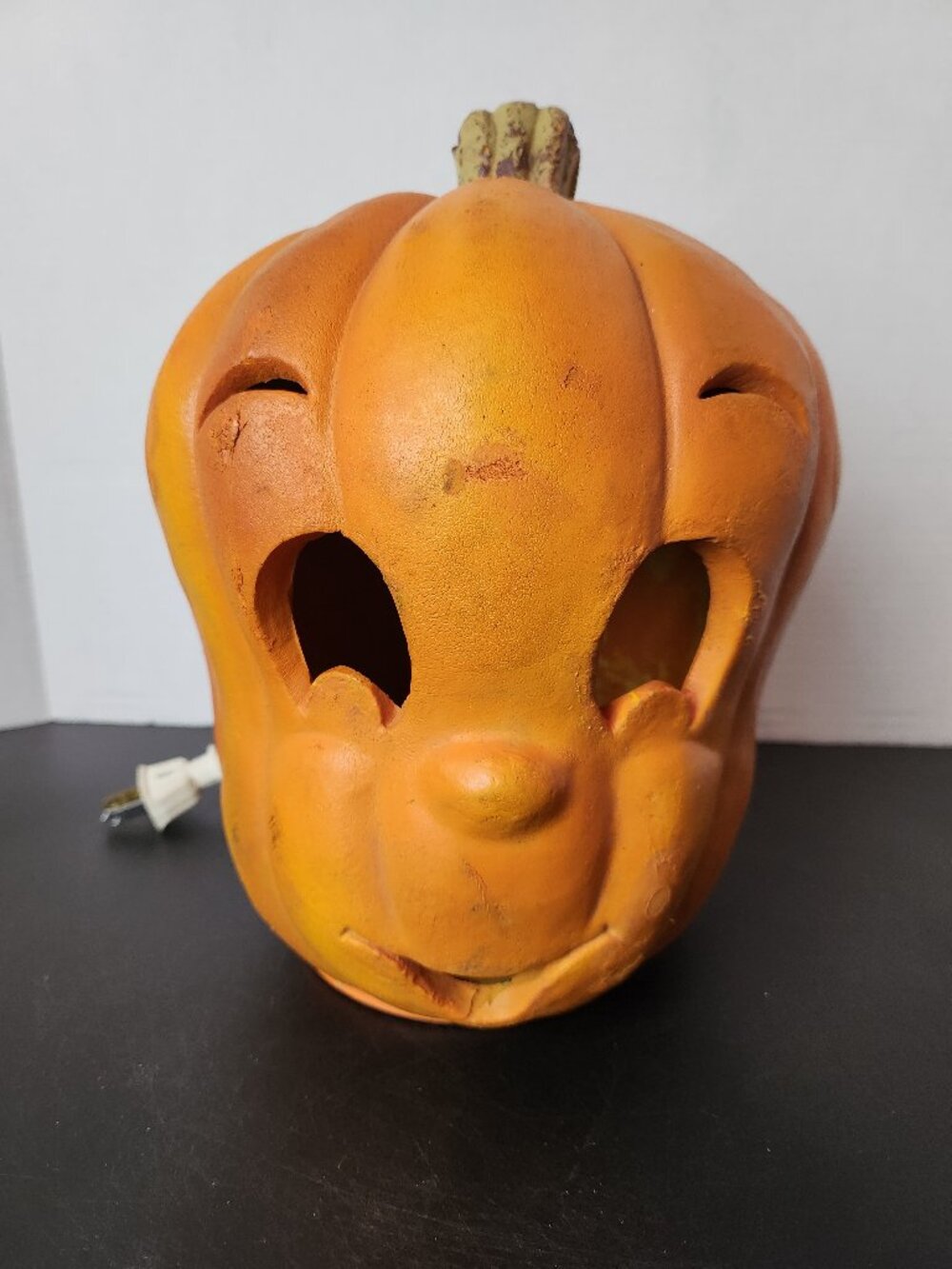 Vintage 1995 Casper Friendly Ghost Light Up Foam Pumpkin Trendmasters Works